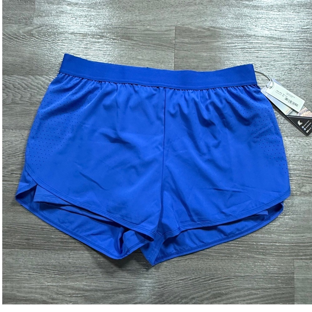 Kyodan Cobalt Blue Ladies Run Short Athletic Training Shorts USS3022-B-CBLT-XL